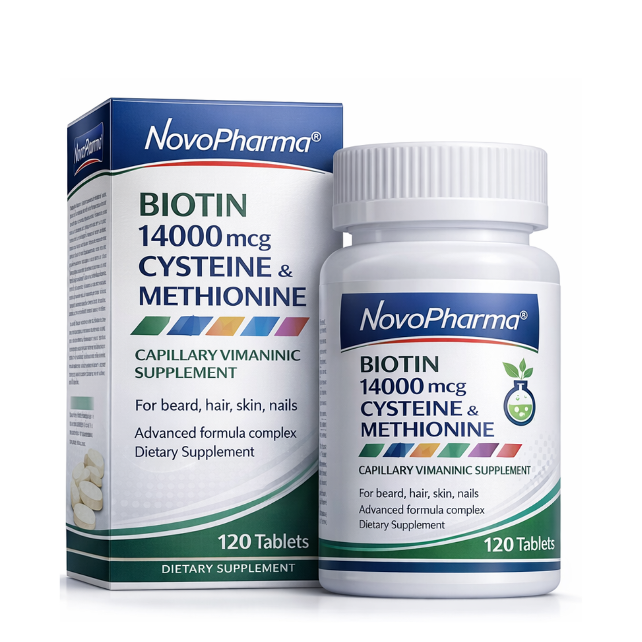Biotina 14000mg Novopharma